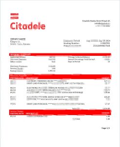 爱沙尼亚 Citadele 银行模板（Word 和 PDF 格式）Estonia Citadele Bank Template in Word and PDF Format-帮司令
