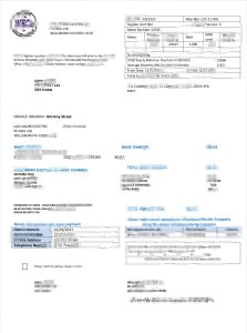 美国宾夕法尼亚州韦尔斯伯勒电力账单Word和PDF模板USA Pennsylvania Wellsboro Electric Utility Bill Word And PDF Template-帮司令