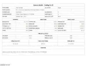 西班牙娱乐公司收入证明/工资账单PDF模板Spanish Entertainment Company Income Certificate/Payroll Statement PDF Template-帮司令