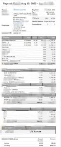 美国肉厂收入证明/工资账单PDF模板US Meat Plant Income Certificate/Payroll PDF Template-帮司令