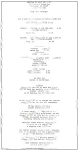 美国百思买收据模板（Word 和 PDF 格式）United States Best Buy Receipt Template in Word and PDF Format-帮司令