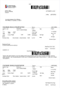 科罗拉多州车辆登记续期模板（Word 和 PDF 格式）Colorado Vehicle Registration Renewal Template in Word and PDF Format-帮司令