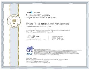 美国注册会计师继续教育培训课程风险管理结业证书pdf模板US CPA Continuing Education Training Course Risk Management Certificate PDF Template-帮司令