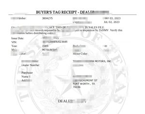 美国德克萨斯州车辆登记续期模板（Word 和 PDF 格式）United States Texas Vehicle Registration Renewal Template in Word and PDF Format-帮司令