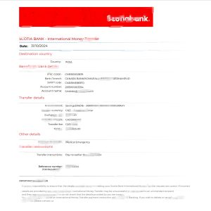 汇款收据模板Money Transfer Receipt Template-帮司令