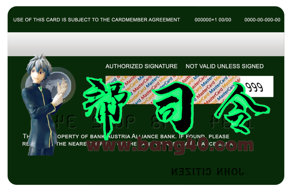 图片[2]-奥地利联盟银行万事达卡 PSD 模板