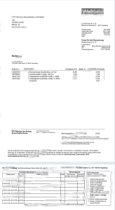 德国/奥地利购物账单/KYC地址证明pdf模板German/Austrian shopping bill/KYC address proof PDF template-帮司令