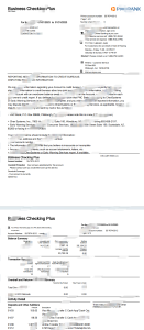 美国企业银行账单pdf模板US corporate bank statement pdf template-帮司令