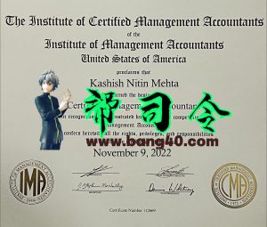 ICMA 协会证书 PSD 模板ICMA Association Certificate PSD Template-帮司令