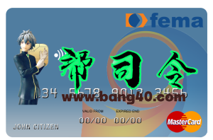 贝宁联邦紧急事务管理局银行万事达卡 PSD 模板Benin Fema Bank MasterCard PSD Template-帮司令