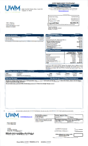 美国联合批发抵押贷款声明模板（Word 和 PDF 格式）USA United Wholesale Mortgage Statement Template in word and pdf format-帮司令