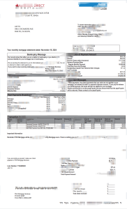 美国 PHH 抵押贷款声明模板（Word 和 PDF 格式）USA PHH Mortgage Statement Template in word and pdf format-帮司令