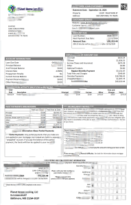 美国星球房屋贷款抵押贷款声明模板United States Planet Home Lending Mortgage Statement Template-帮司令