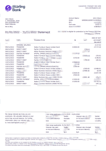 英国椋鸟 Word 和 PDF 模板版本 2United Kingdom Starling Word And PDF Template version 2-帮司令