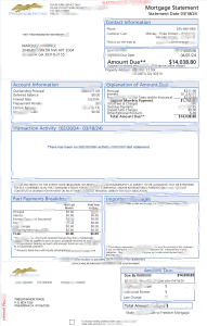 美国自由抵押贷款声明模板（Word 和 PDF 格式）United States Freedom Mortgage Mortgage Statement Template in word and pdf format-帮司令