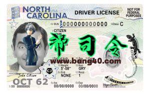 北卡罗来纳州驾驶执照 PSD 模板（2024 年至今）North Carolina Drivers License PSD Template (2024–present)-帮司令