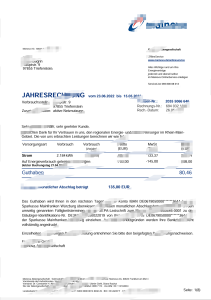 德国 Mainova 年度电费单 word 和 pdf 格式模板Annual electricity bill templates for Mainova, Germany (in Word and PDF formats)-帮司令