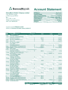 西班牙银行三月账户报表模板,Word和pdf格式Spanish bank March account statement template, in Word and PDF formats-帮司令