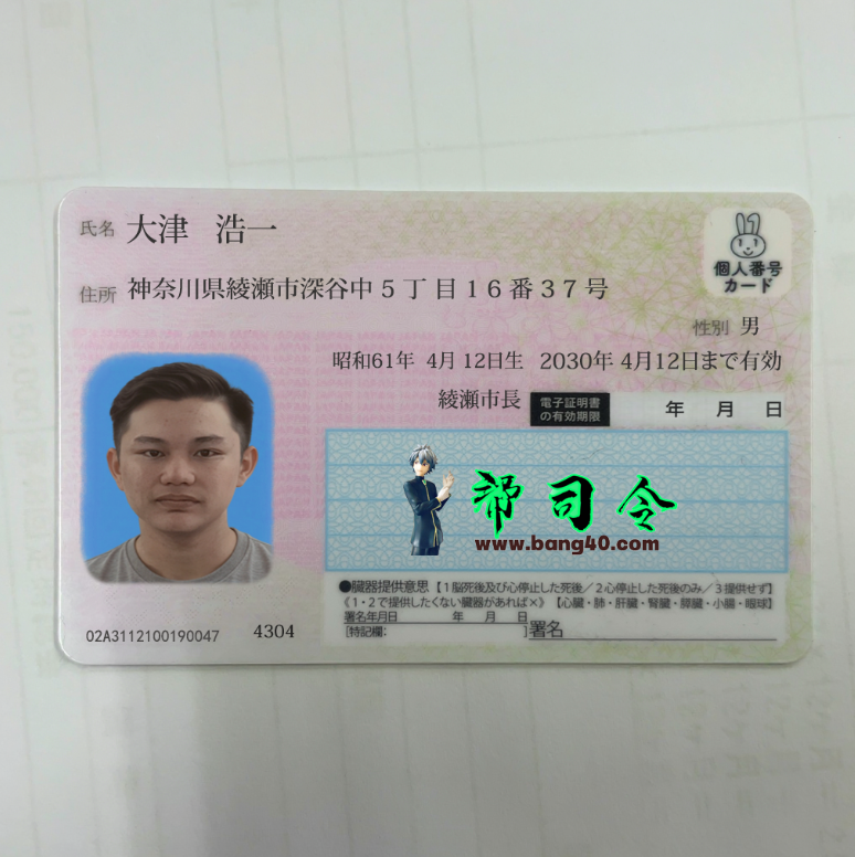 图片[3]-日本个人番号卡Japanese personal number card