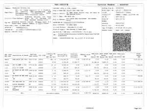 印度联合利华有限公司税务发票模板（Word 和 PDF 格式）India Hindustan Unilever Ltd Tax Invoice Template in word and pdf format-帮司令