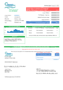 美国联合互助水务账单 Word 和 PDF 模板版本 2United Mutual Water Billing Templates (Word and PDF Versions 2)-帮司令