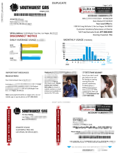 西南天然气公司断气通知模板（Word 和 PDF 格式）Southwest Gas Disconnect Notice Template in word and pdf format-帮司令