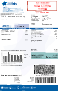 智利 Essbio 水务账单模板（Word 和 PDF 格式）Chile Essbio Water Utility Bill Template in word and pdf format-帮司令