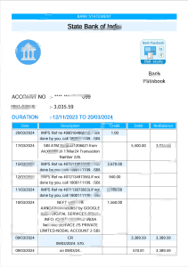 印度国家银行模板（Word 和 PDF 格式）India State Bank of India Template in word and pdf format-帮司令