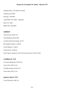 美国 Ameriprise Financial Services 工资单模板（Word 和 PDF 格式）USA Ameriprise Financial Services Paystub Template In word And PDF Format-帮司令