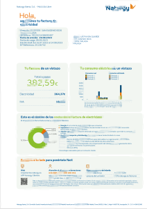 西班牙IREN综合水务服务账单Word和PDF模板（3页）Spain IREN Integrated Water Service Utility bill Word And PDF Template (3 Pages)-帮司令