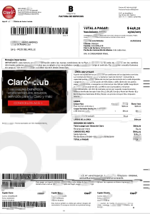 西班牙移动服务制造模板（Word 和 PDF 格式）Spain Mobile Service Facture Template in word And PDF Format-帮司令