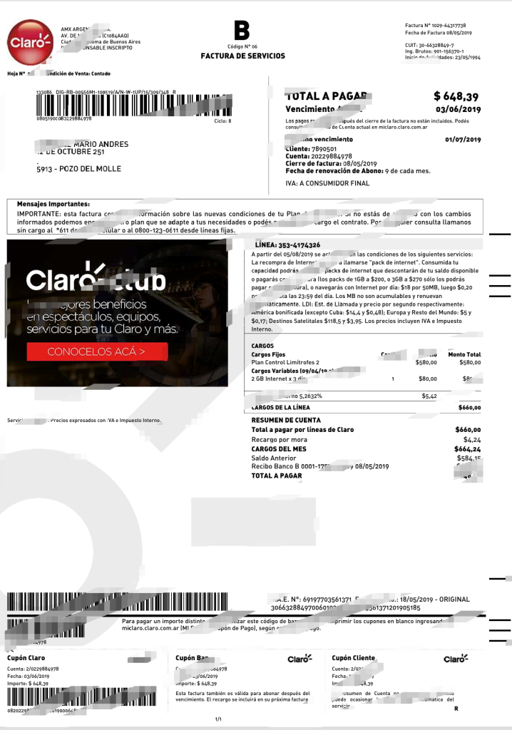 西班牙移动服务制造模板（Word 和 PDF 格式）