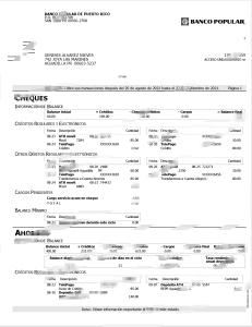 波多黎各人民银行（Banco Popular de Puerto Rico）银行对账单模板（Word 和 PDF 格式）Puerto Rico Banco Popular de Puerto Rico Bank Statement Template in Word and PDF Format-帮司令