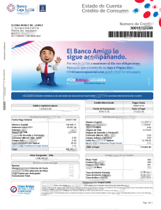 哥伦比亚社会信用银行账户对账单模板（Word 和 PDF 格式）Colombia Banco Caja Social Credit Account Statement Template in word and pdf format-帮司令