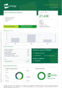 西班牙OVO能源公用事业账单Word和PDF模板（2页）Spain OVO Energy Utility Bill Word And PDF Template ( 2 Pages)-帮司令