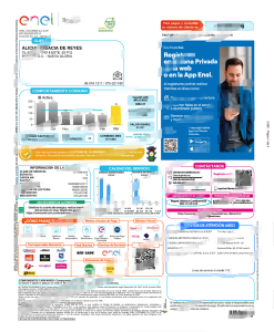 哥伦比亚Enel水电费账单模板（Word和PDF格式）Colombia Enel water and electricity bill template (Word and PDF formats)-帮司令