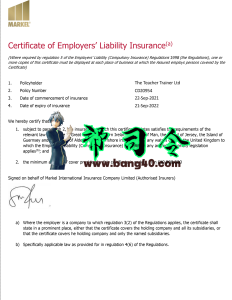 Markel雇主责任保险PSD模板Markel Employer Liability Insurance PSD Template-帮司令