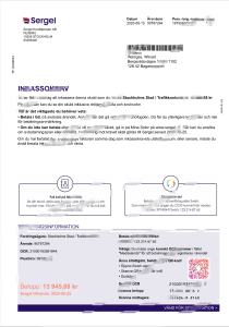 瑞典发票模板（Word 和 PDF 格式）Sweden InvoiceTemplate in Word and PDF Format-帮司令