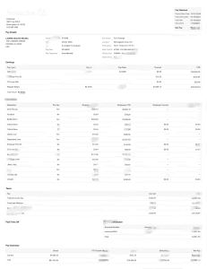 美国保护性工资单 Word 和 PDF 模板（2 页）USA Protective Paystub Word And PDF Template (2 Pages)-帮司令