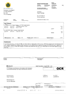 瑞典 HSB Södertörn 租金发票 Word 和 PDF 模板Sweden HSB Södertörn Rent Invoice Word And PDF Template-帮司令