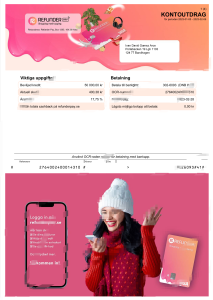 法国里昂银行账户对账单Word及PDF模板（3页）Lyonnais Bank Account Statement Template (Word and PDF, 3 pages)-帮司令