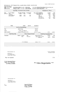 美国 Orlo Heirs LLC 工资单 Word 和 PDF 模板USA Orlo Heirs LLC PayStub Word And PDF Template-帮司令